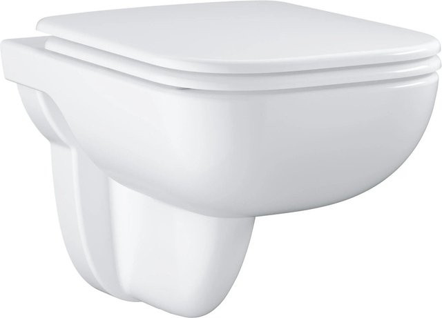 Grohe Keramik-Set Start Edge Wand-Tiefspül-WC in Weiß mit Rimless-Spülung und Soft-Close-Funktion - Bild 1