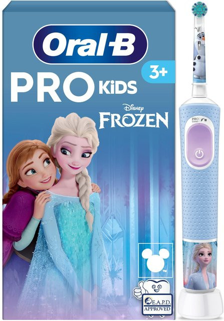 Oral-B Vitality Pro 103 Kids Frozen Elektrische Zahnbürste in Blau und Weiß - Bild 2