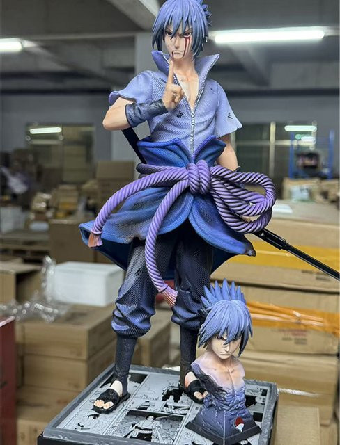 Bandai Naruto Sasuke Six Realms Uchihatobi, Anime-Figur, Kunststoff, Einzelfigur - Bild 1