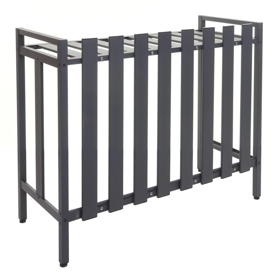 MCW Verkleidung für Klimaanlage oder Wärmepumpe K58 aus Metall in Grau, B/T/H: 80 x 90 x 39 cm - Bild 3