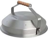 Petromax Grillhaube Atago für Holzkohlegrill aus Edelstahl in Silber - Bild 1