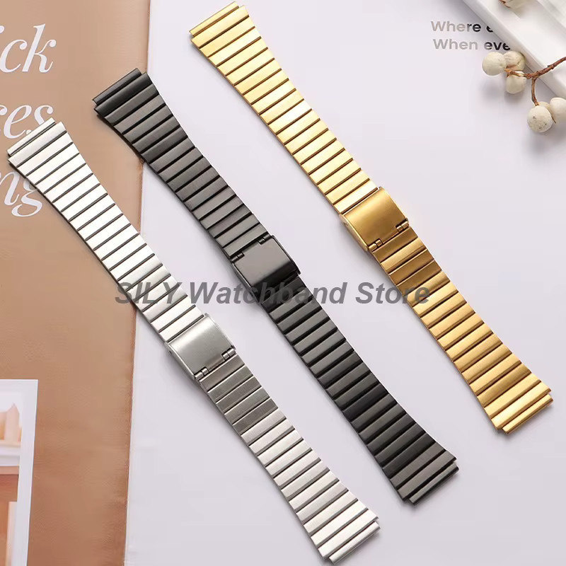 Uhrenarmband Edelstahl, 18/20 mm, Gold-Silber, Unisex - Bild 1