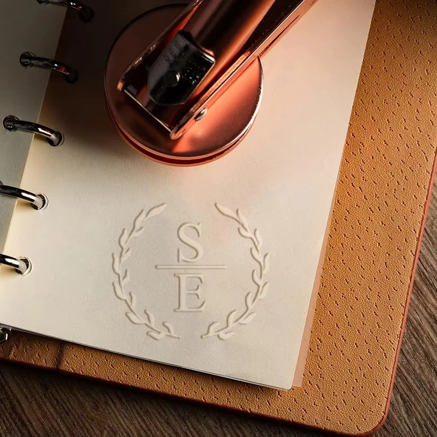 Personalisierter Buchpräger als individueller Bibliotheksstempel Ex Libris aus Metall - Bild 4
