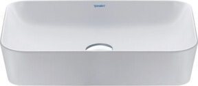 Duravit Aufsatzwaschbecken Cape Cod in Weiß Seidenmatt, B/T: 43 x 43 cm - Bild 1