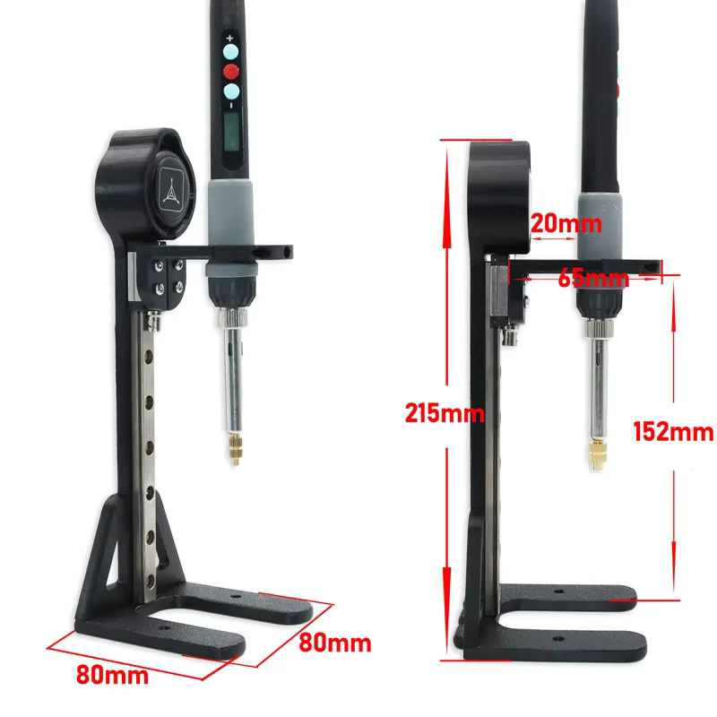 YMAX Messing Wärme Set für die manuelle Implantation von Hot Melt Kunststoff Einsätzen im 3D Druck mit Lötkolbenspitze - Bild 2