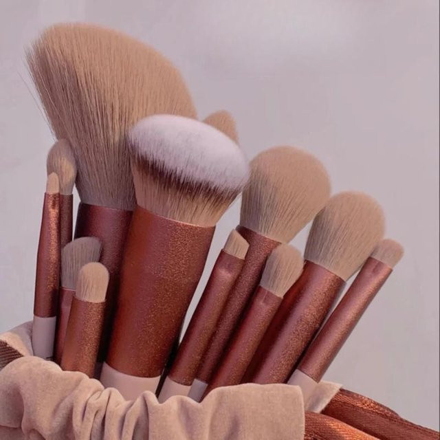 NATAWA Make-up Pinselset, rosa, Unisex - Bild 1