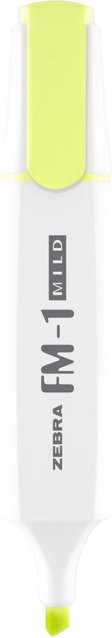 ZEBRA Textmarker FM-1 Mild Gelb mit Keilspitze - Bild 1