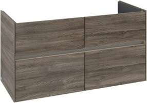 V&B Waschtischunterschrank Collaro mit Waschbecken und LED-Beleuchtung, B/T/H: 116,1 x 48,0 x 48,0 cm - Bild 1