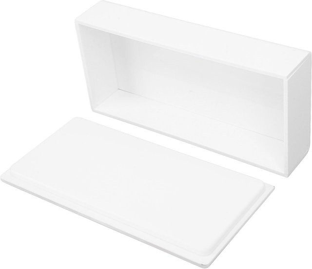 Koogeelife Aufbewahrungsbox für falsche Wimpern, Acryl, Weiß - Bild 1