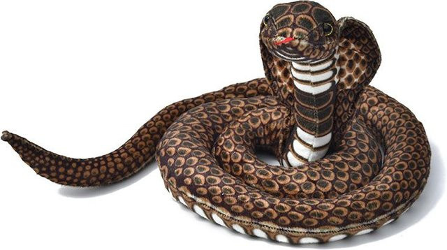 Yiran Health & Beauty Schlangen-Stofftier, Python Kobra Stoffpuppe, ab 14 Jahren - Bild 1