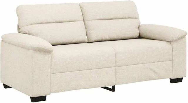vidaXL 2-Sitzer-Sofa in Beige mit Stoffbezug und modernem Design - Bild 1