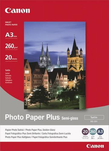 Canon SG-201 1686B018 Fotopapier Glänzend und Seidenglänzend, Multicolor, 20 Blatt, Format: 10 x 15 cm - Bild 1