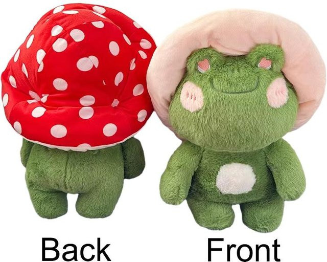 Yiran toy Grüner Frosch Plüschtier Schlüsselanhänger, ab 12 Jahren - Bild 1