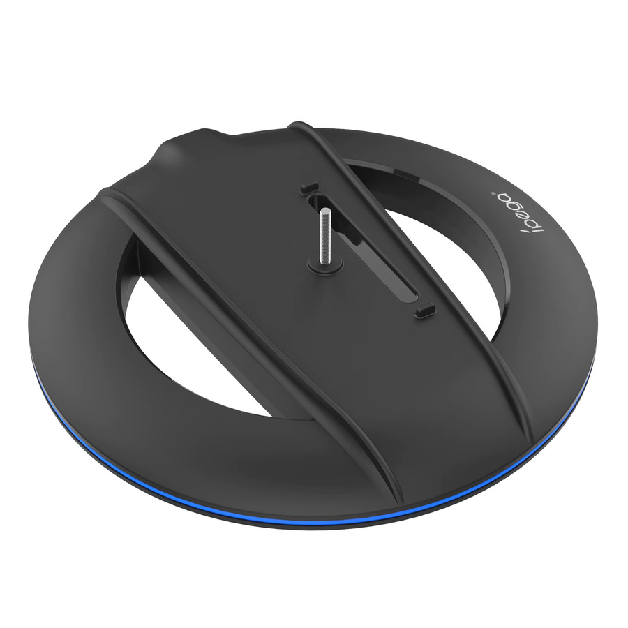 IPEGA Vertikaler RGB Basisständer PG-P5S025 für PS5 Slim Konsole Disc und Digital, Schwarz/Multicolor mit 14 Lichtmodi - Bild 4