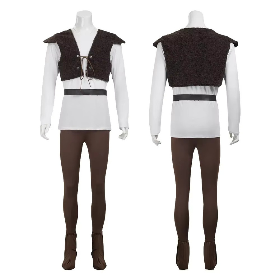 Shrek Cosplay-Kostüm, Fantasy, Plüsch / Textil, Braun - Bild 2