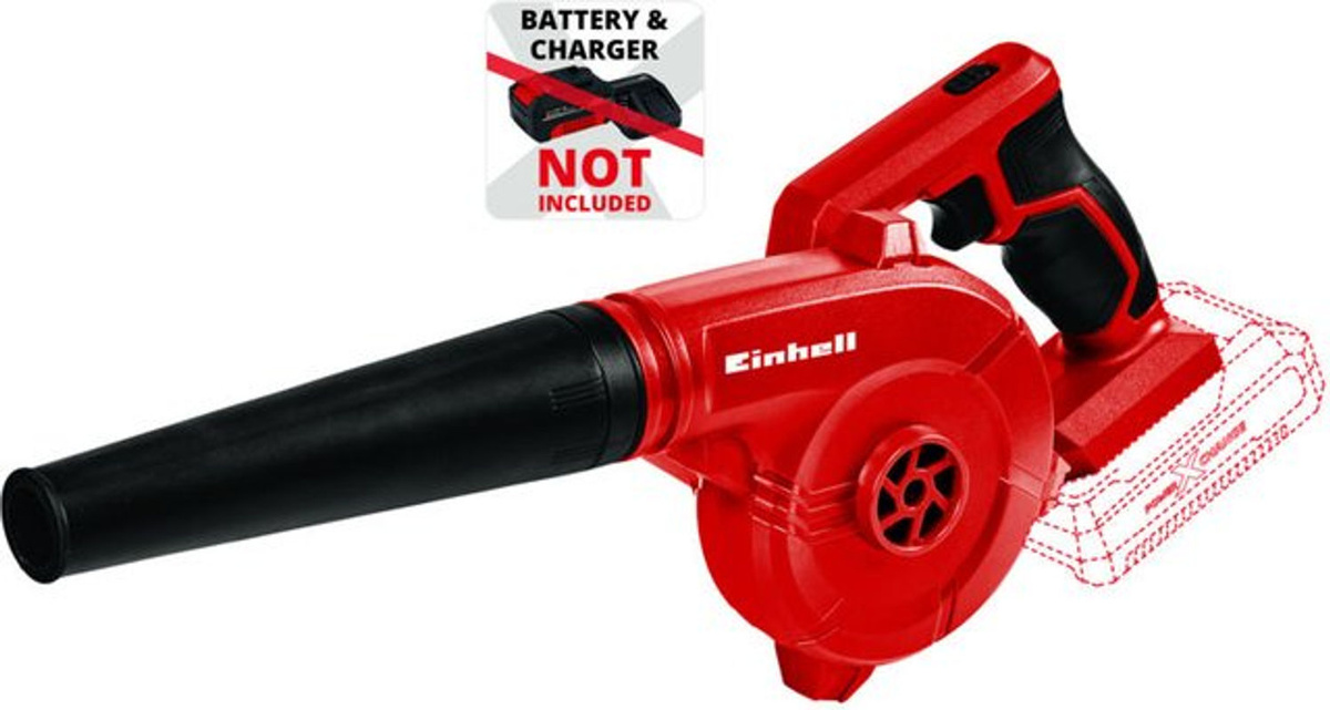 Einhell Power X-Change Akku-Bläser TE-CB 18/180 Li-Solo in Rot - Bild 2