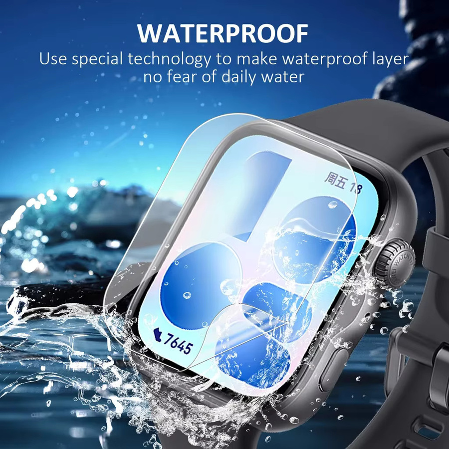 Displayschutzfolie Huawei Watch Fit 5, TPU, transparent - Bild 3