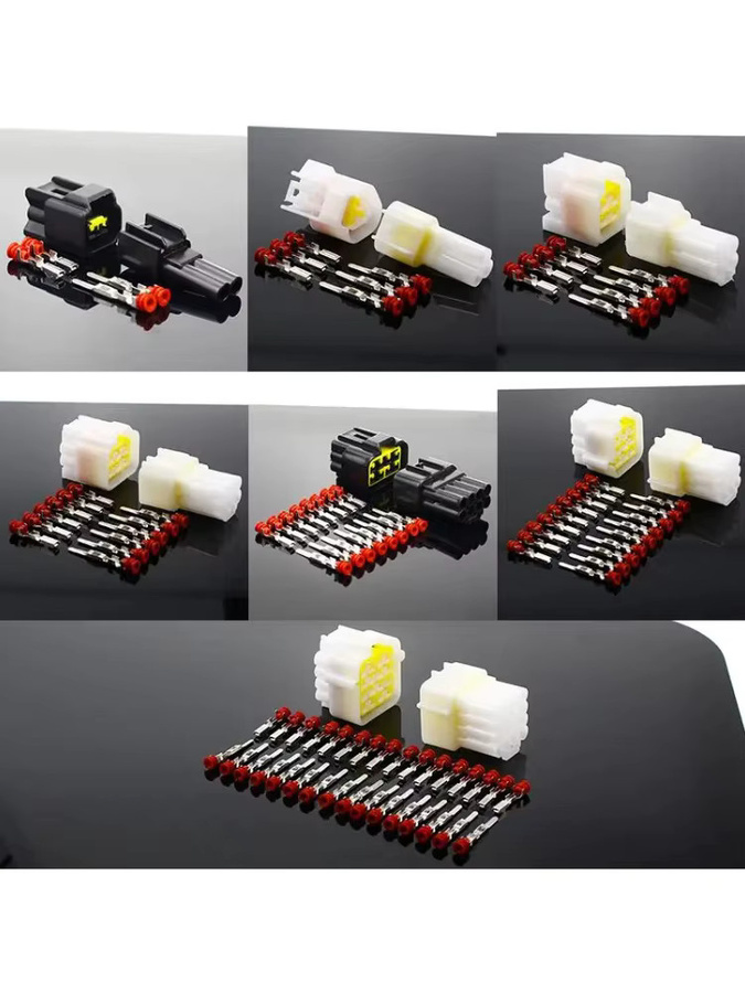 ELECAPITAL Wasserdichter Drahtverbinder Stecker Set für Auto und LKW mit 2 bis 16 Pin Optionen - Bild 3