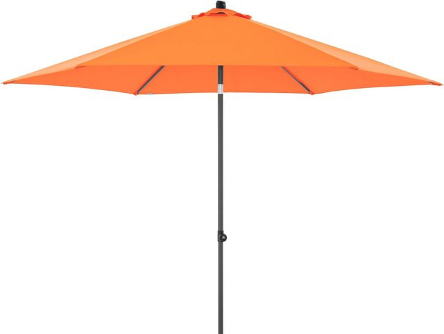 Doppler Sonnenschirm MyZone Orange mit Push-Up Mechanik, Durchmesser: 300 cm - Bild 1