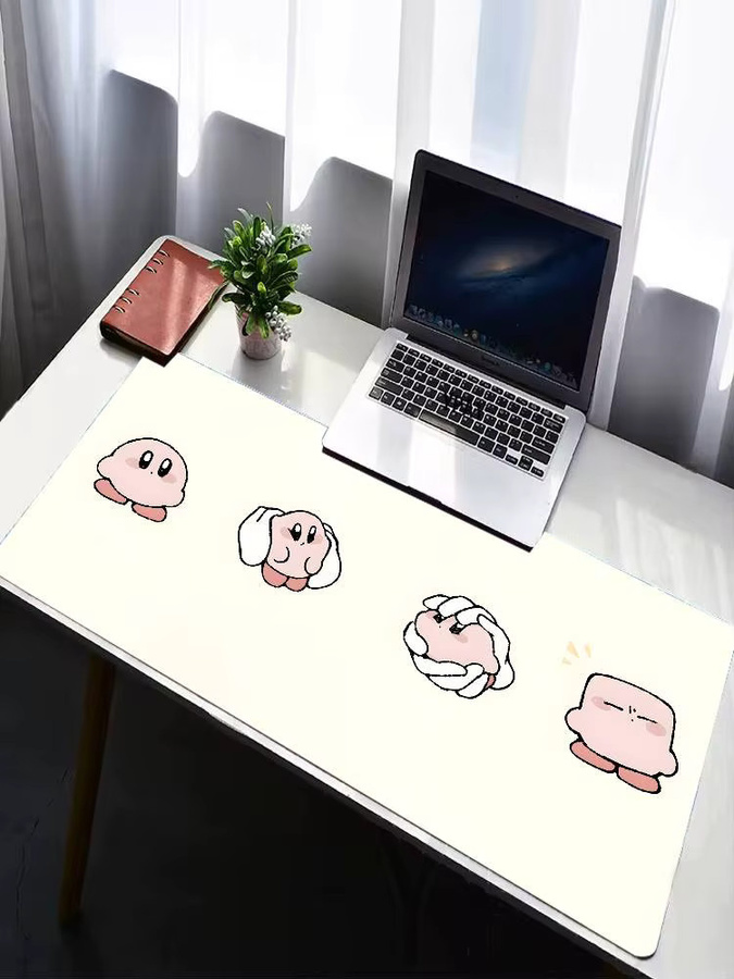 K-Kirby Star Gaming Mauspad Sakura Anime Design in Weiß - Bild 7