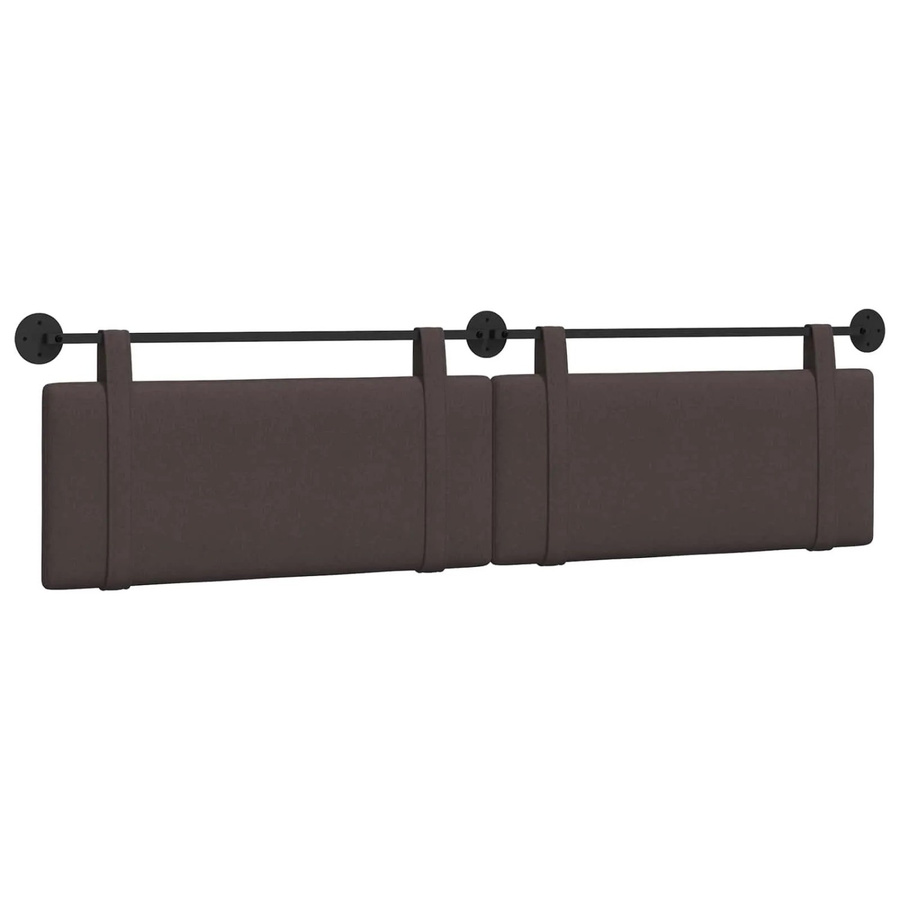 vidaXL Hängeschal Wandmontiert Dunkelbraun B/H/T: 210 x 55 x 5 cm - Bild 2