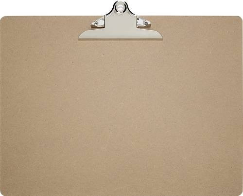 Maul Klemmbrett MAULclassic DIN A3 Querformat aus Holz in Braun B: 42 cm, H: 32 cm, T: 4 cm - Bild 1