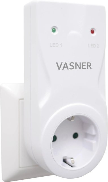 Vasner Steckdosenempfänger VAP für VFTB Funkthermostat Set für Infrarotheizungen in Weiß - Bild 1