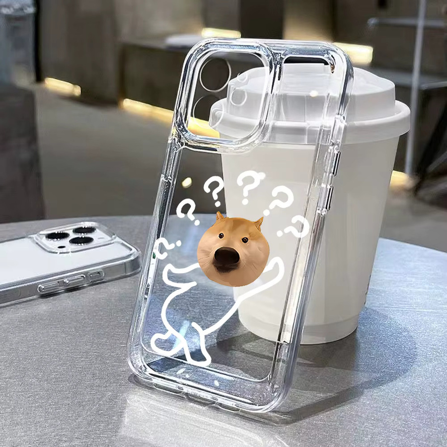 Transparente Handyhülle für Paare passend für Apple iPhone 11, 12, 13, 14, 15, 16, 17 Pro, 17 Pro Max, 17 Air und 16e - Bild 1
