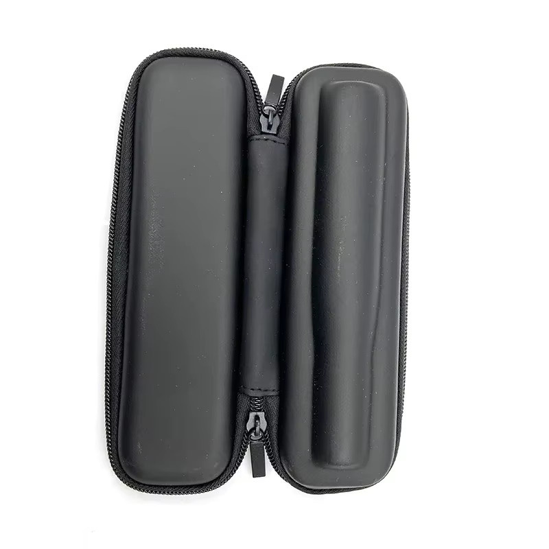 Vmiss Leder-Reißverschlussetui in Schwarz als Mini Slim Case für Stifte, Feuerzeuge oder Werkzeug - Bild 3