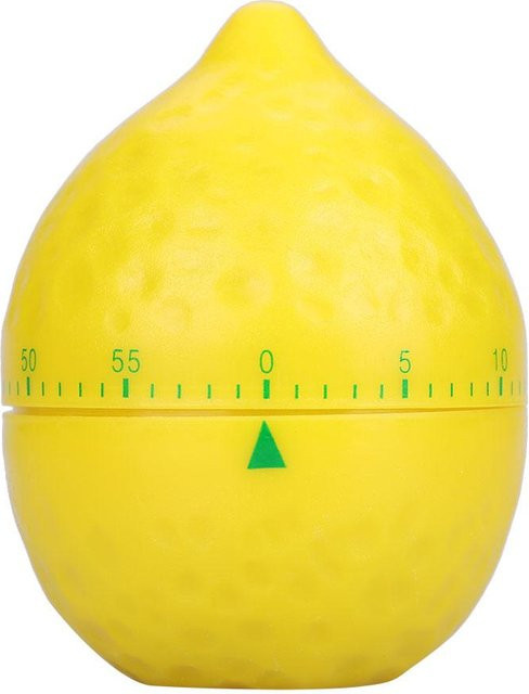 Mechanischer Küchentimer von TOMTOP JMS in Gelb in Zitronenform als manuelles Zeitmesswerkzeug - Bild 1
