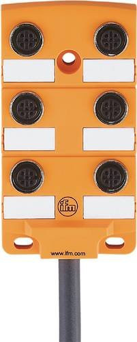 ifm Electronic EBC030 Sensor-Aktor-Verteiler und Adapter, orange, 10m, 5-polig - Bild 1