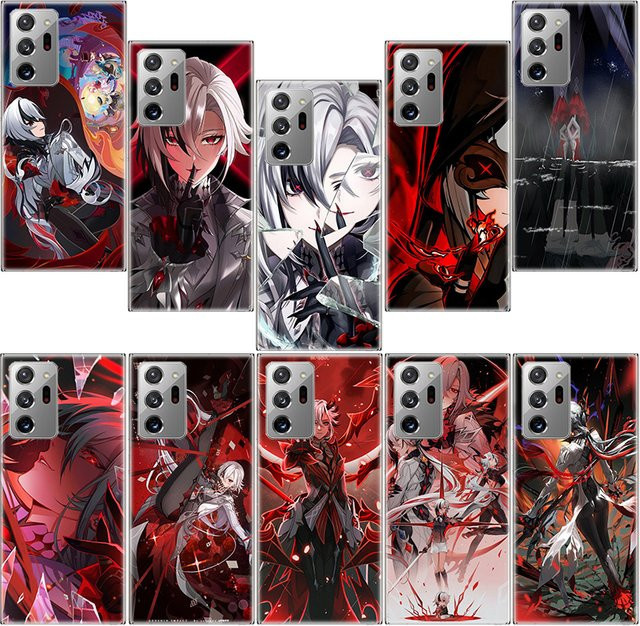 Arlecchino Genshin Impact Handyhülle für Samsung Galaxy A-Serie in Multicolour - Bild 1