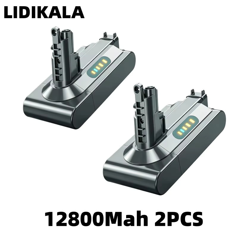 Ddadache Ersatzakku 25,2V 12800mAh kompatibel mit Dyson V7 V8 V10 SV12 V10 Absolute und V10 Animal kabellosem Staubsauger mit hoher Kapazität - Bild 4