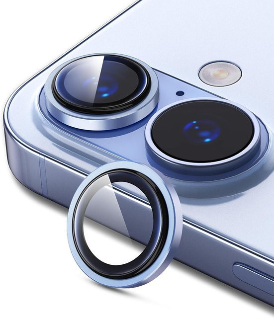 NYFundas Kamera Objektiv Schutz Abdeckung für iPhone in Blau - Bild 1
