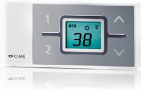 Clage Funkfernbedienung FX f DEH MCX/CEX/CEX-U/DSX/DEX in Weiß, B/H: 12,5 x 6,0 cm - Bild 1