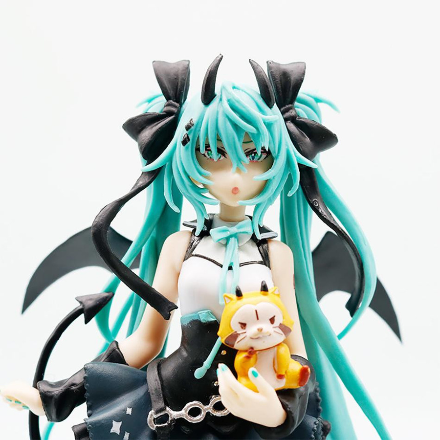 Yiran toy 1 Hatsune Miku Actionfigur Kleiner Teufel Waschbär PVC - Bild 2