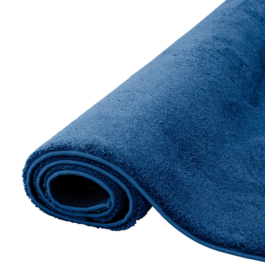 Pergamon Kinderteppich Silky Kids Super Soft Hochflor in Blau, rechteckig und rutschfest - Bild 3