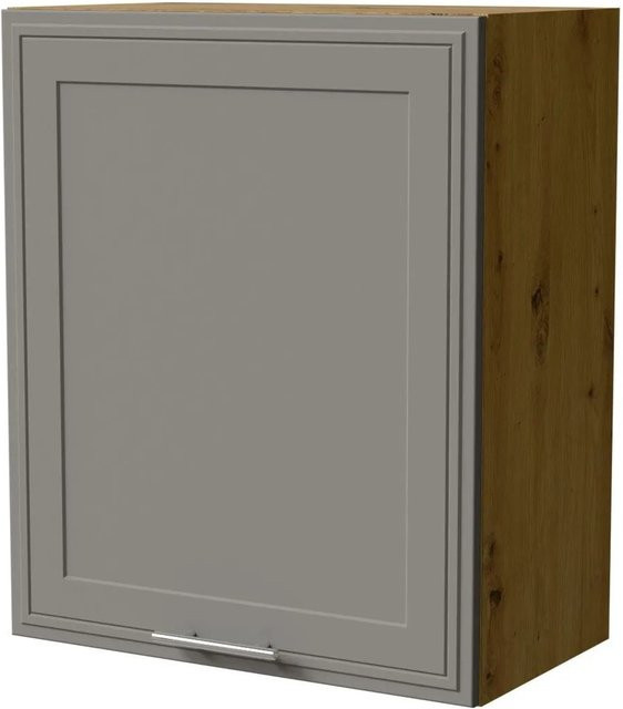 Feldmann-Wohnen Hängeschrank Salo W2/60 in Eiche Artisan und Dust Grey Matt mit Kassettenoptik, B/T/H: 60 x 32,5 x 72 cm - Bild 1