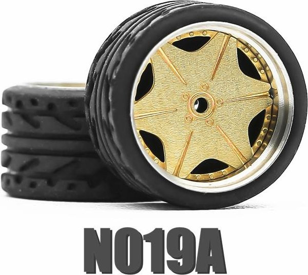 Carlomo N-Klasse Modellauto, 4er Set, 1:64, mit Gummireifen, Metall - Bild 1
