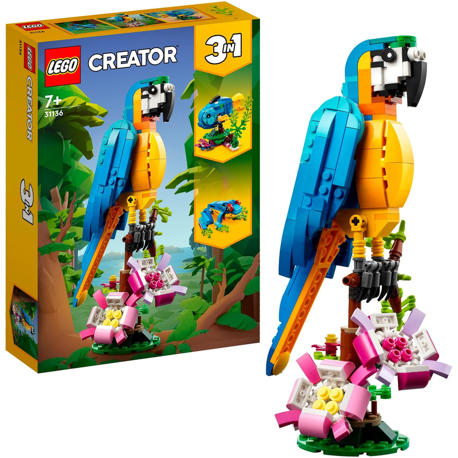 LEGO Creator Exotischer Papagei Konstruktionsspielzeug - Bild 4