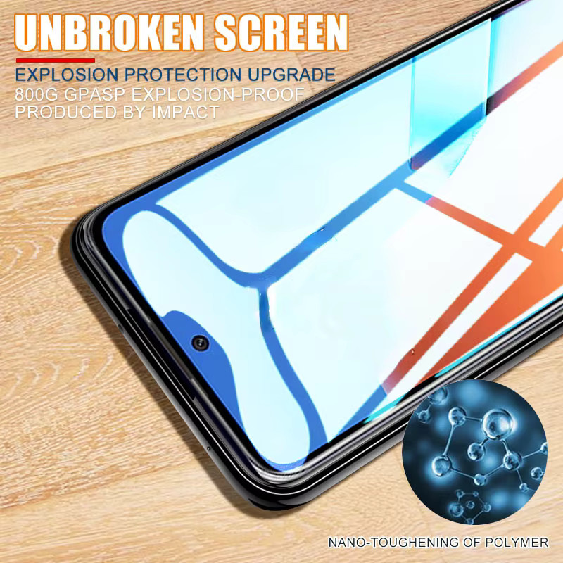 4er-Pack Displayschutzfolie aus Glas für Xiaomi Redmi Note 11 10 9 8 7 Pro und Redmi 10c in Transparent - Bild 2