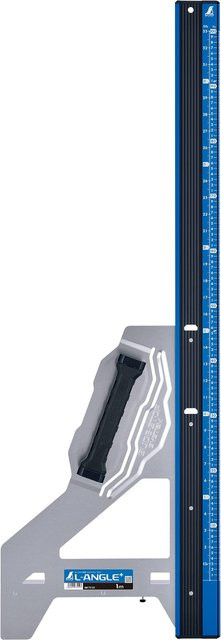 Shinwa Sokutei L-Winkel Plus Kreissäge-Führungsschiene in Blau, Länge: 100 cm, 73152 - Bild 1