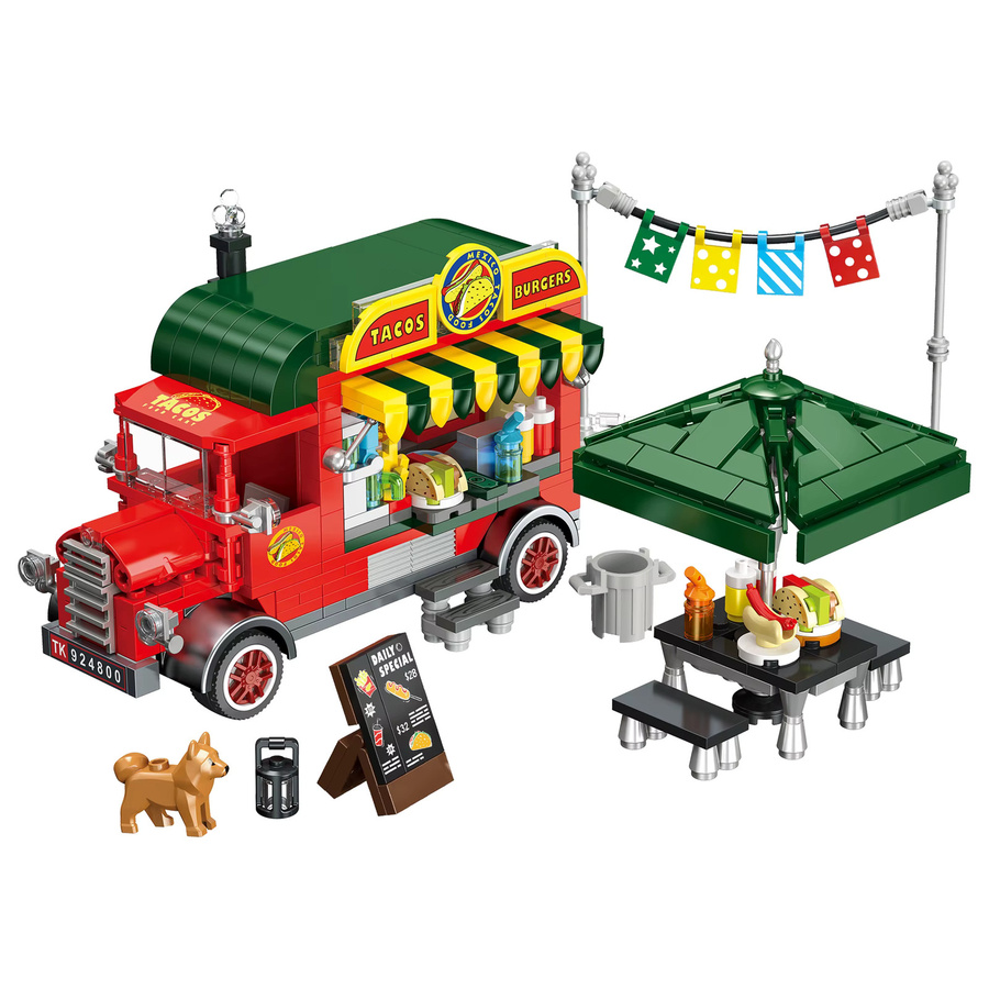 JAKI Food Truck Bausteine, Fahrzeuge - Bild 5