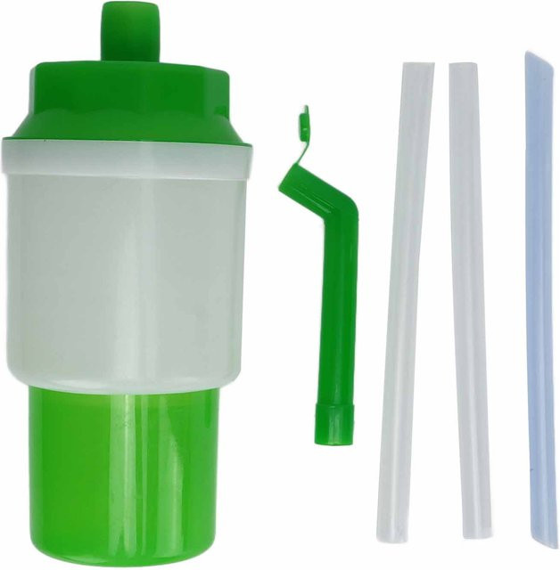 Manuelle Wasserflaschenpumpe von GoolRC für Eimer und Wasserkrüge in Grau und Grün - Bild 1