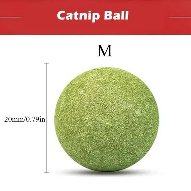 Mengqiu Katzenminz-Bälle, Leck-Spielzeug, 5-teiliges Set - Bild 1