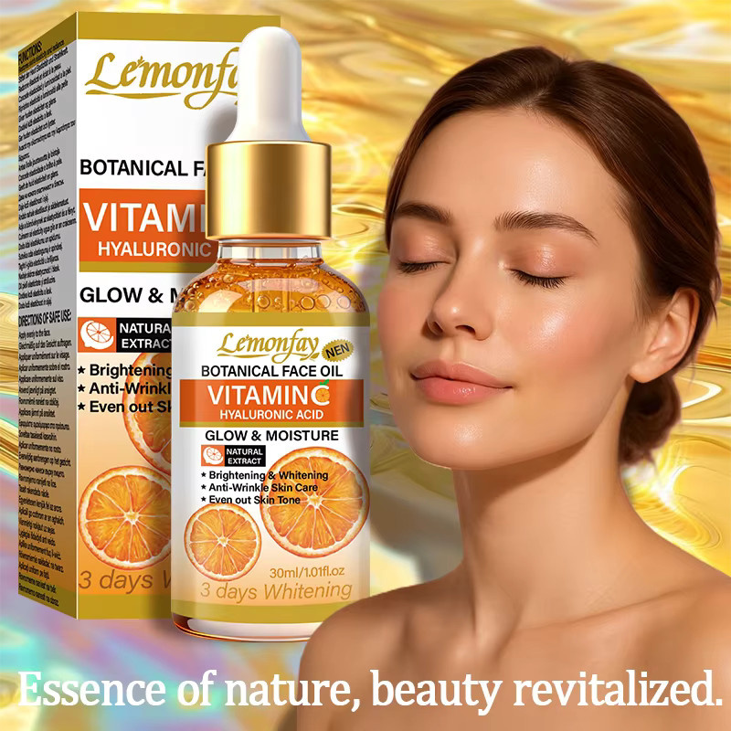 Lemonfay Vitamin C Botanisches Gesichtsöl, 30 ml, mit Hyaluronsäure - Bild 5