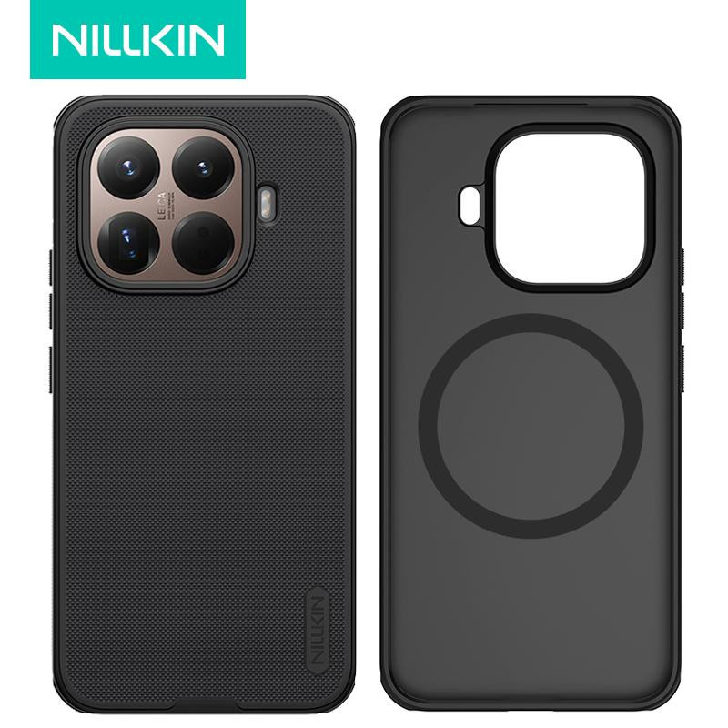 Nillkin Super Frosted Shield Pro Magnetische Schutzhülle für Xiaomi 15T Pro mit Magsafe Kompatibilität in Schwarz oder Grün - Bild 4