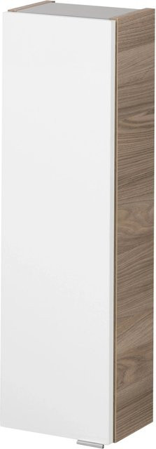 Fackelmann Bad-Hängeschrank Luxor Steinesche in Weiss mit Soft-Close-Türen, B/H/T: 20 x 68 x 15,8 cm - Bild 1