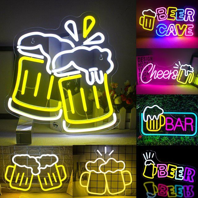 Wanxing Bier Prost Neon LED Zeichen zur Wanddekoration für Bar und Party - Bild 1