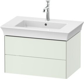 Duravit Waschtischunterschrank White Tulip ohne Aufsatz, Farbe Weiß Seidenmatt, B/T/H: 41 x 68,4 x 45,8 cm - Bild 1